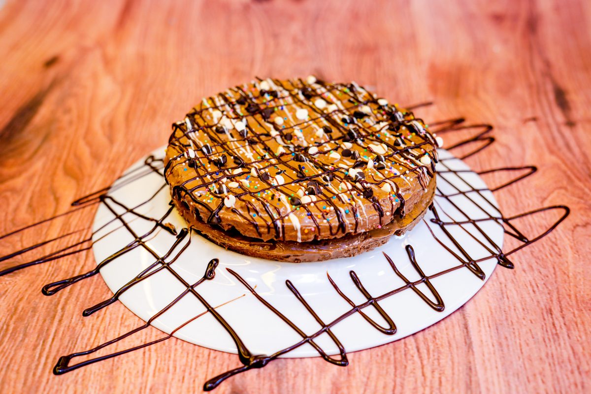 Belgian Chocochips Double Layer Waffle Cake