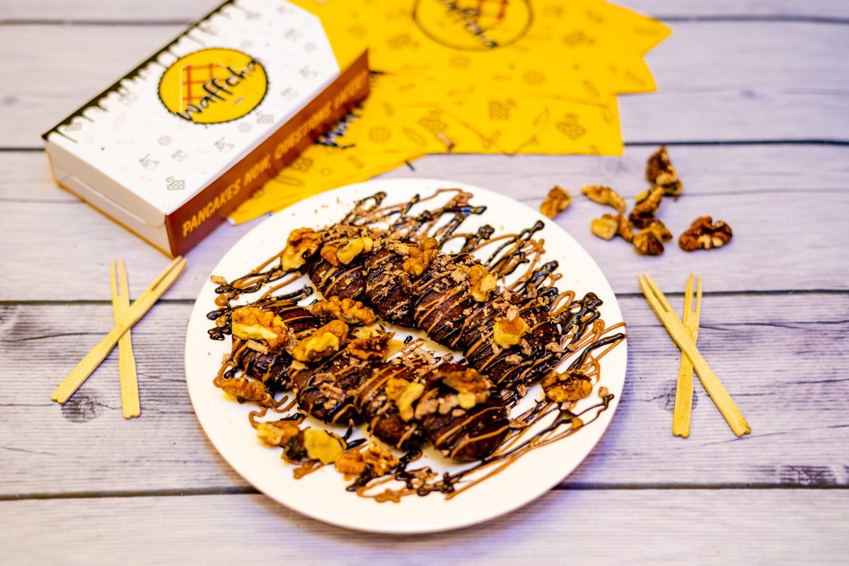Walnut Brownie Pancake