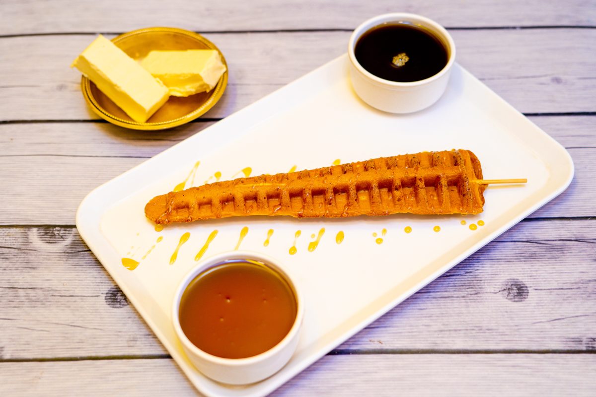 Honey Maple Lolly Waffle