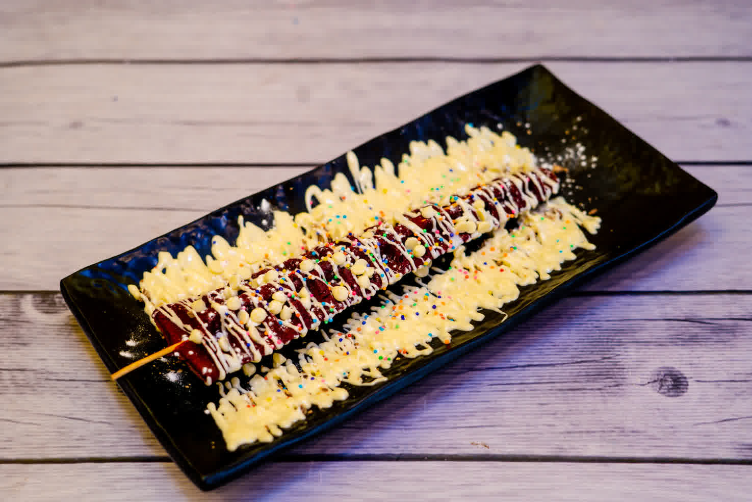 Red Velvet Lolly Waffle