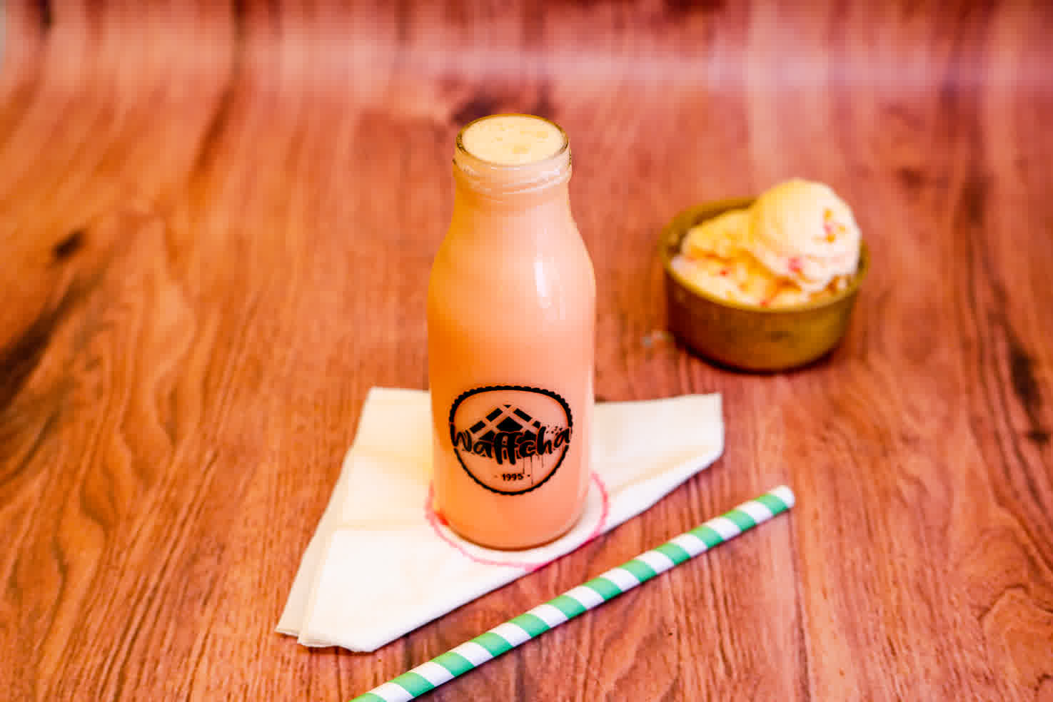 Tutti Fruti Ice Cream Shake