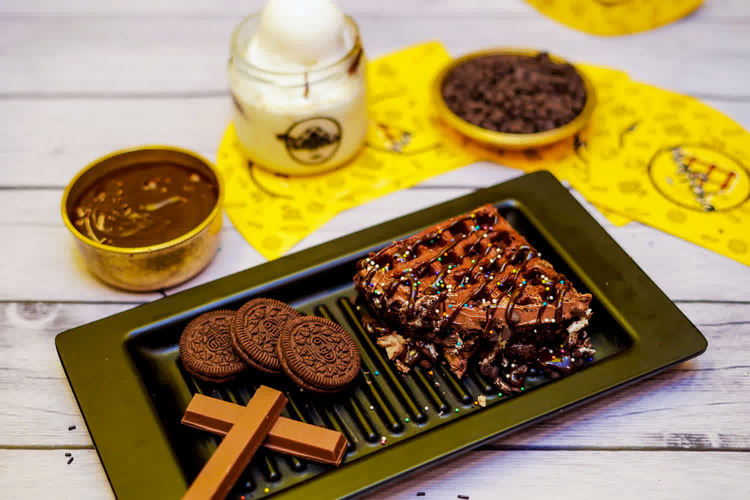Waffcha Overloaded Sundae