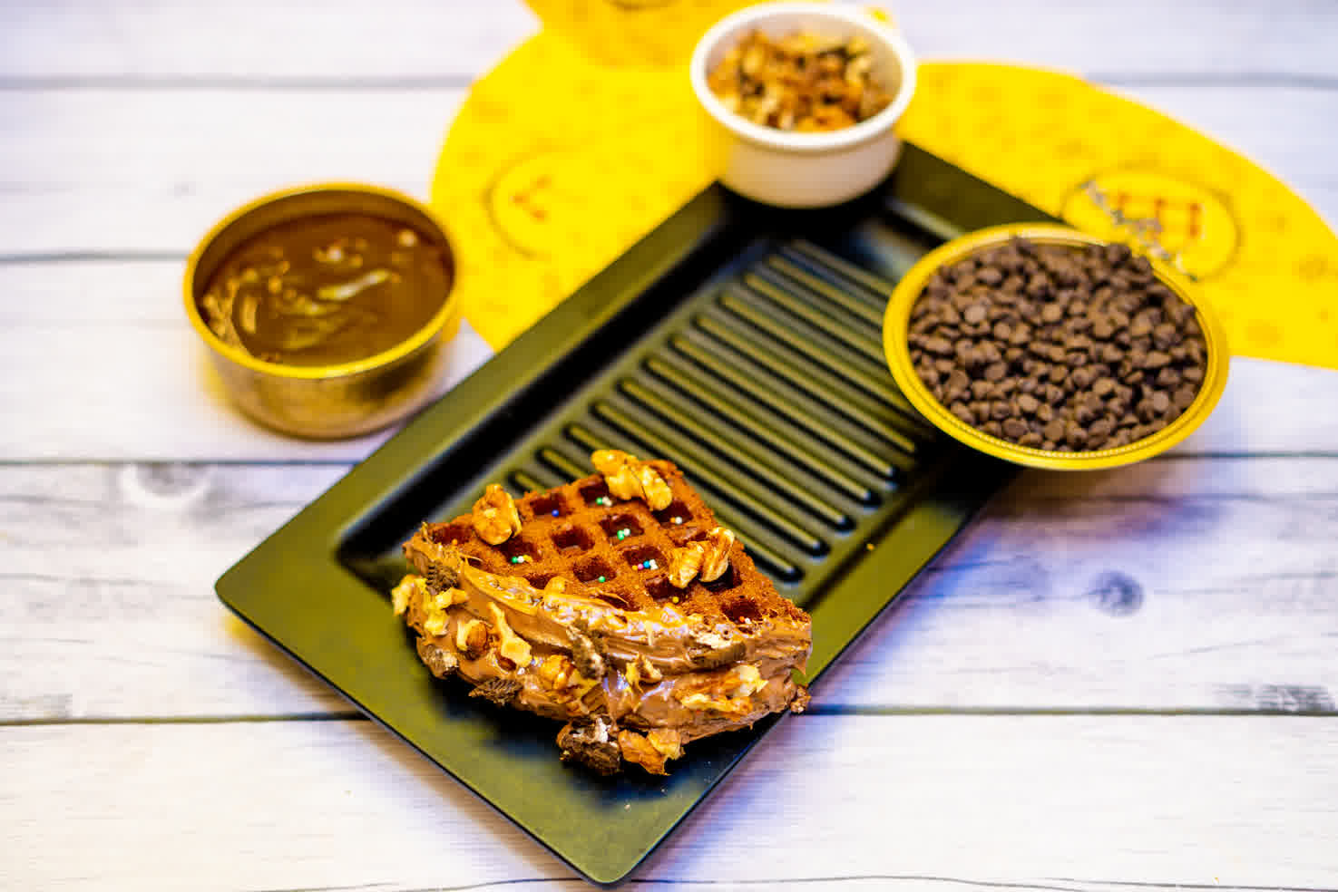 Walnut Brownie Waffle